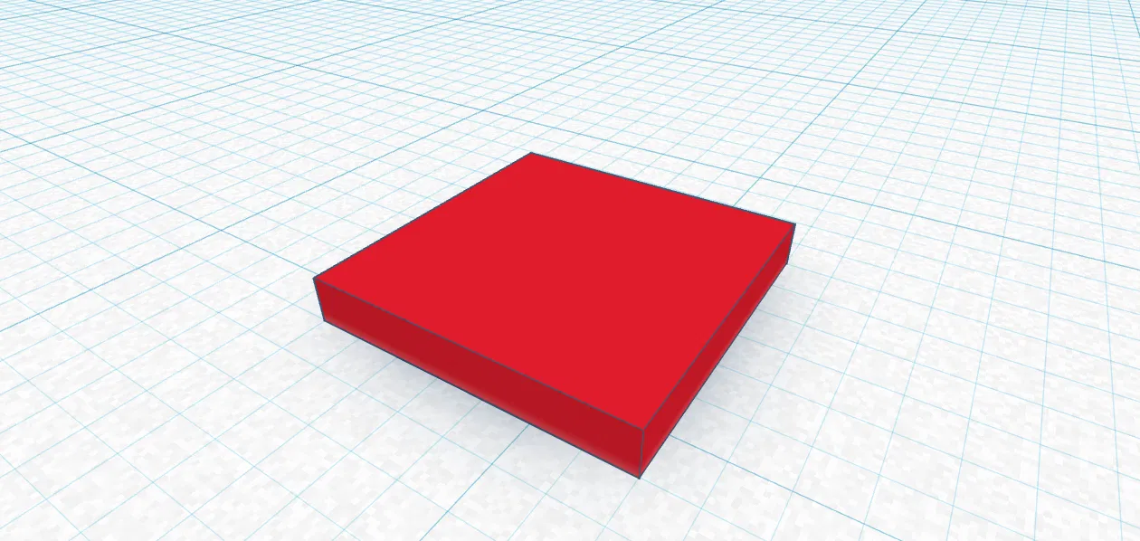 Mô hình "Flate" - Vuông nhỏ đổi màu đơn giản - Image 1