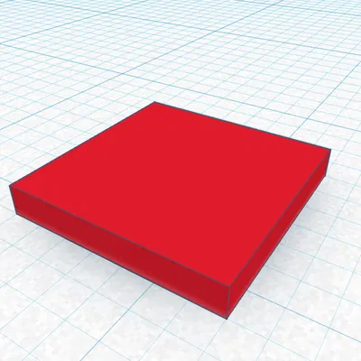 Mô hình "Flate" - Vuông nhỏ đổi màu đơn giản