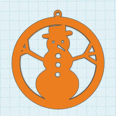 Móc Treo Trang Trí Giáng Sinh Người Tuyết