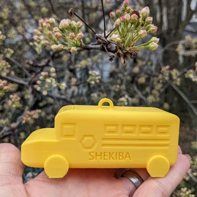 Móc Khóa Xe Buýt Trường Học