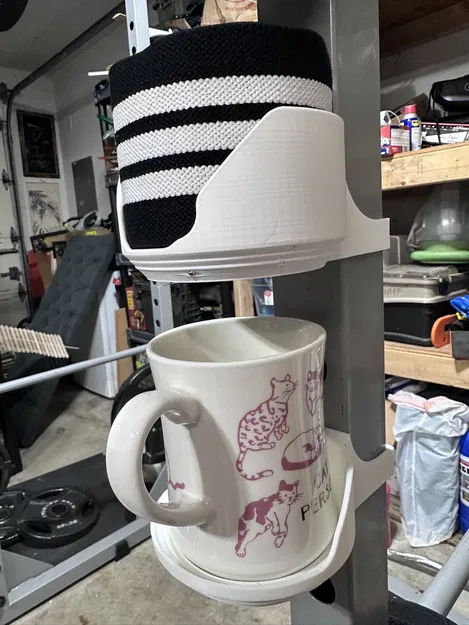 Giá đỡ ly và băng quấn gối cho giá tạ - Image 1