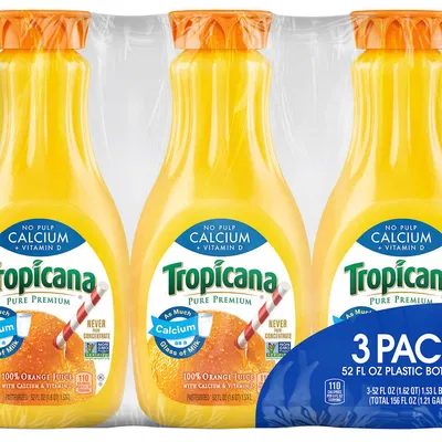 Mô Hình Chai Nước Cam Tropicana PET 52 fl oz