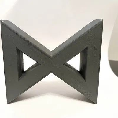 Biểu Tượng Monarch ( Apple TV ) Godzilla - Fan Art - Logo Dập Nổi Phong Cách Flexi Rex