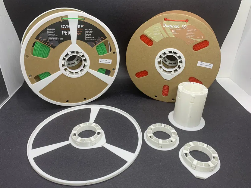 Lõi Cuộn Bấm Vào Cuộn Giấy Carton - Image 1