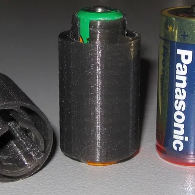 Adapter Chuyển Pin AA Sang Pin C