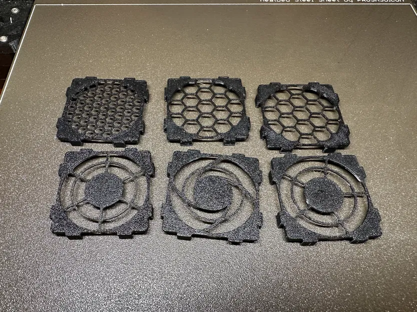 Nắp chụp/Lưới tản nhiệt quạt - gài siêu mỏng - 8 mẫu - Image 1