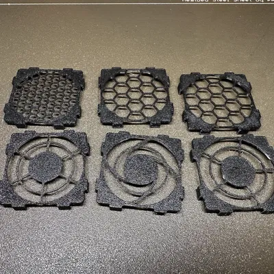 Nắp chụp/Lưới tản nhiệt quạt - gài siêu mỏng - 8 mẫu