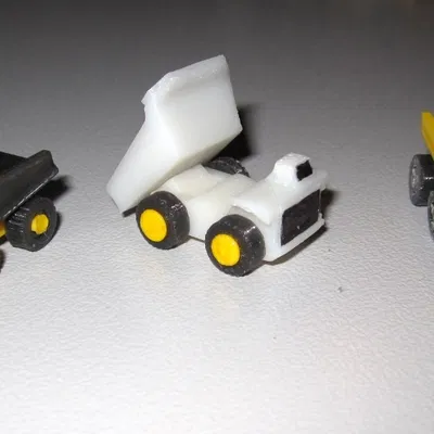 Xe Ben Tí Hon Micro Dumper