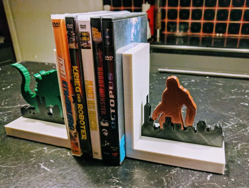 Kệ Đựng DVD / Kệ Sách Hình Quái Vật Phim Ảnh - Image 2