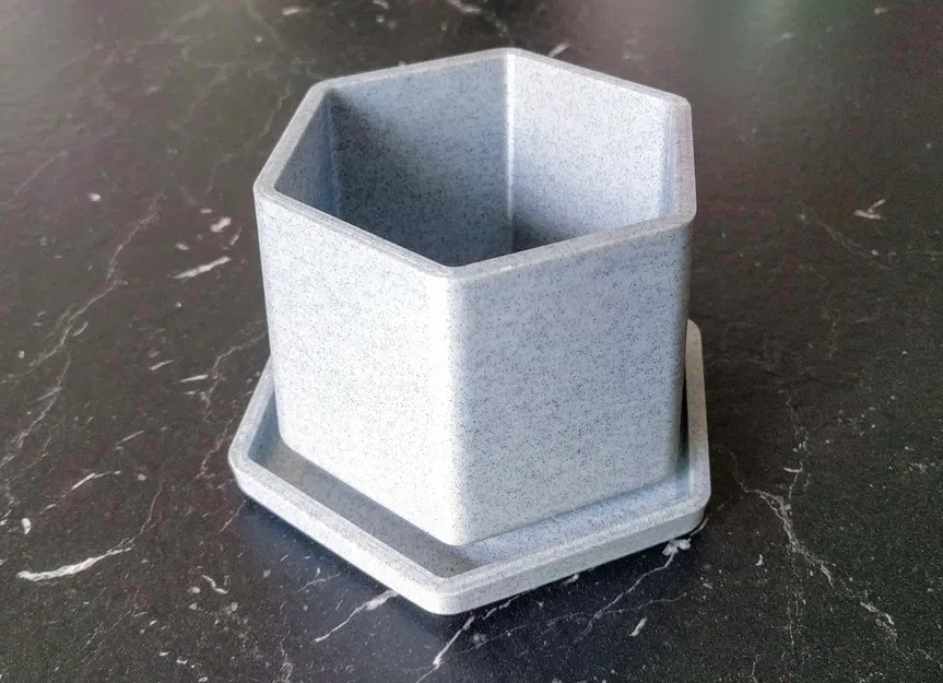 Chậu Hoa Nhỏ Có Khay Hứng Nước - Image 4