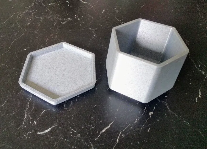 Chậu Hoa Nhỏ Có Khay Hứng Nước - Image 5