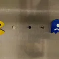 Móc Khóa Tủ Lạnh 3D Pacman Siêu Nhỏ - Thumbnail 2