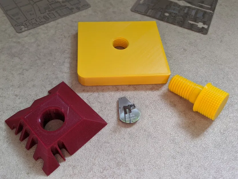 Dụng Cụ In 3D Hoàn Chỉnh Để Uốn Kim Loại Tấm Mỏng (Ví Dụ: Chi Tiết Khắc) - Image 2