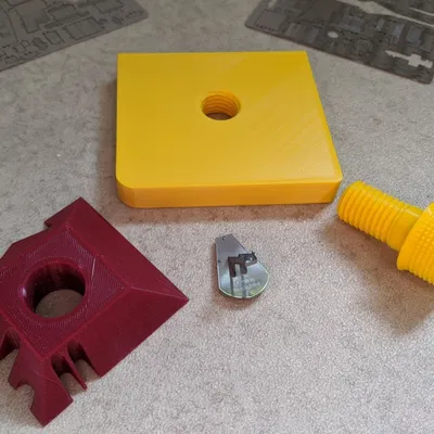 Dụng Cụ In 3D Hoàn Chỉnh Để Uốn Kim Loại Tấm Mỏng (Ví Dụ: Chi Tiết Khắc)