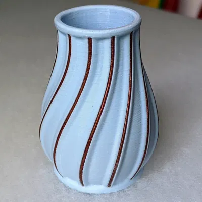 Bình Hoa Nhỏ Trang Trí Bằng Filament