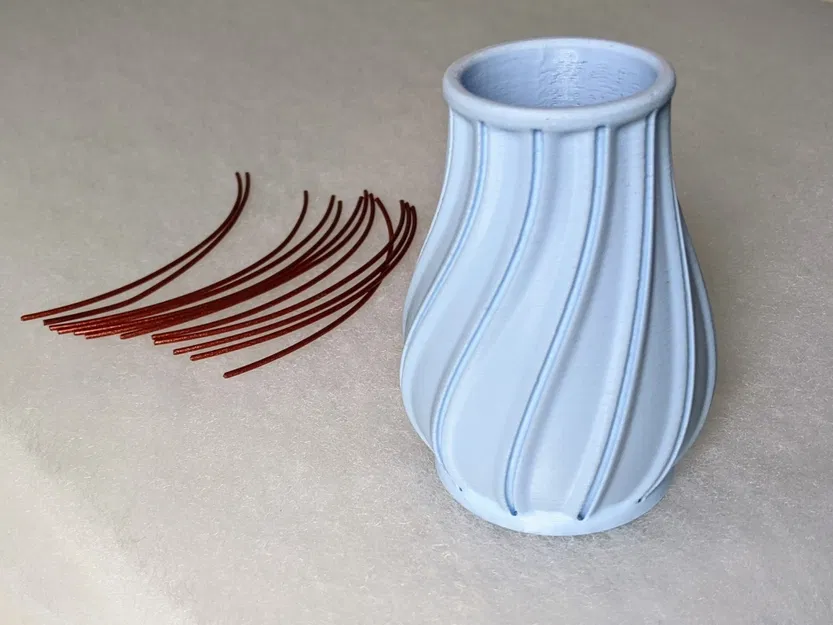 Bình Hoa Nhỏ Trang Trí Bằng Filament - Image 3