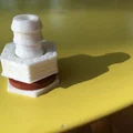 Đầu nối bulkhead cho ống poly 1/2" - Thumbnail 1