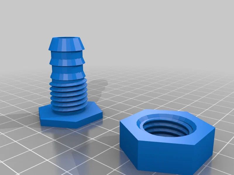 Đầu nối bulkhead cho ống poly 1/2" - Image 2