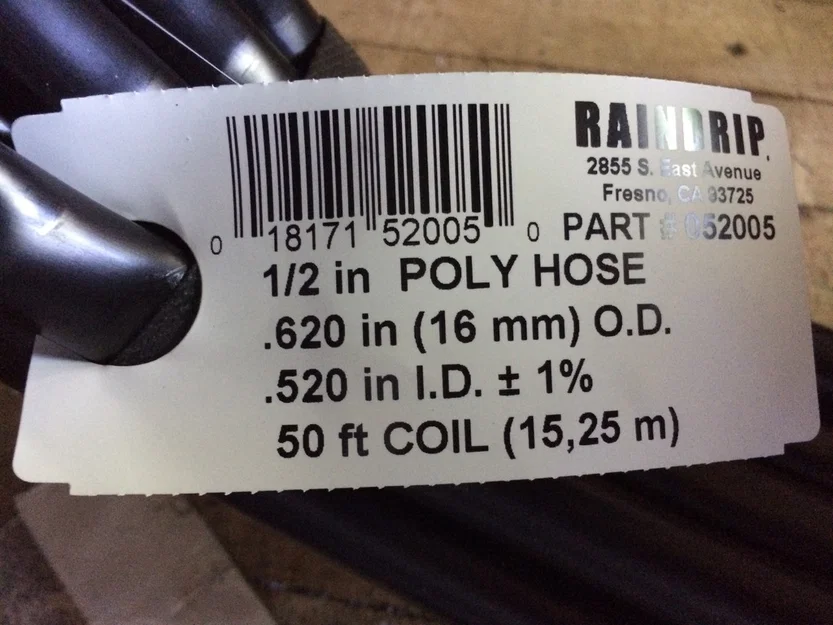 Đầu nối bulkhead cho ống poly 1/2" - Image 3