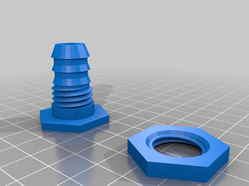 Đầu nối bulkhead cho ống poly 1/2" - Image 6