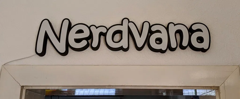 Biển hiệu Nerdvana marquee - Image 3