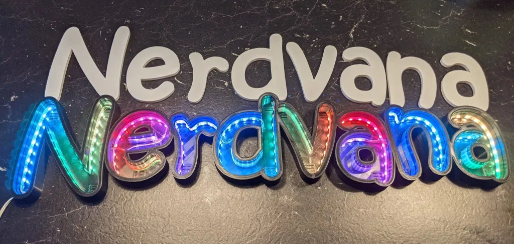 Biển hiệu Nerdvana marquee - Image 5
