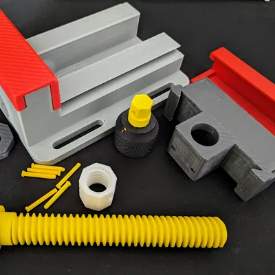 Máy Kẹp Máy Lớn với Ren Thang