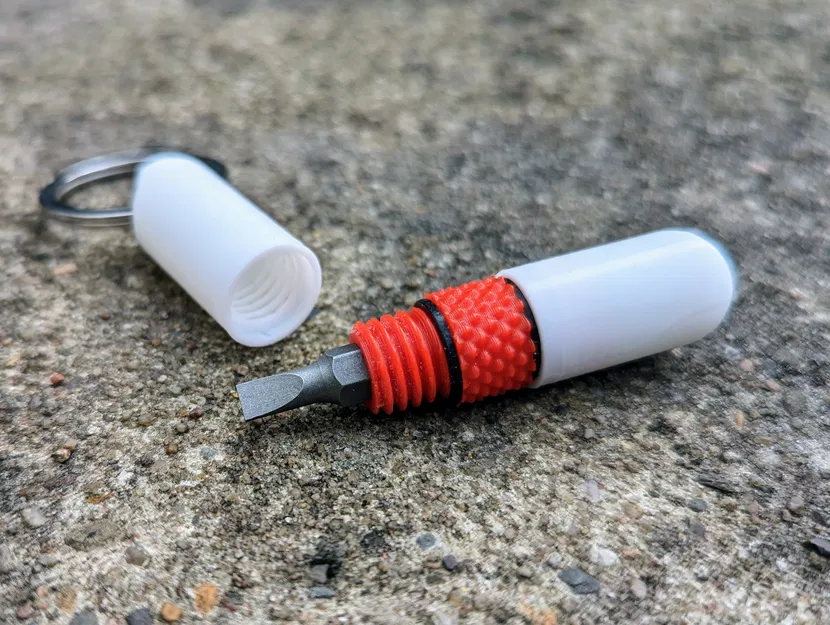 Móc Khóa Đầu Vặn Vít Đôi Mini - Image 3