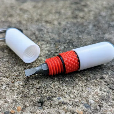 Móc Khóa Đầu Vặn Vít Đôi Mini