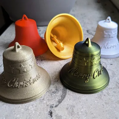 Chuông Giáng Sinh In Một Khối