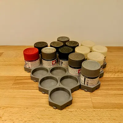 Kệ Tổ Chức Sơn Tamiya Modul Lục Giác