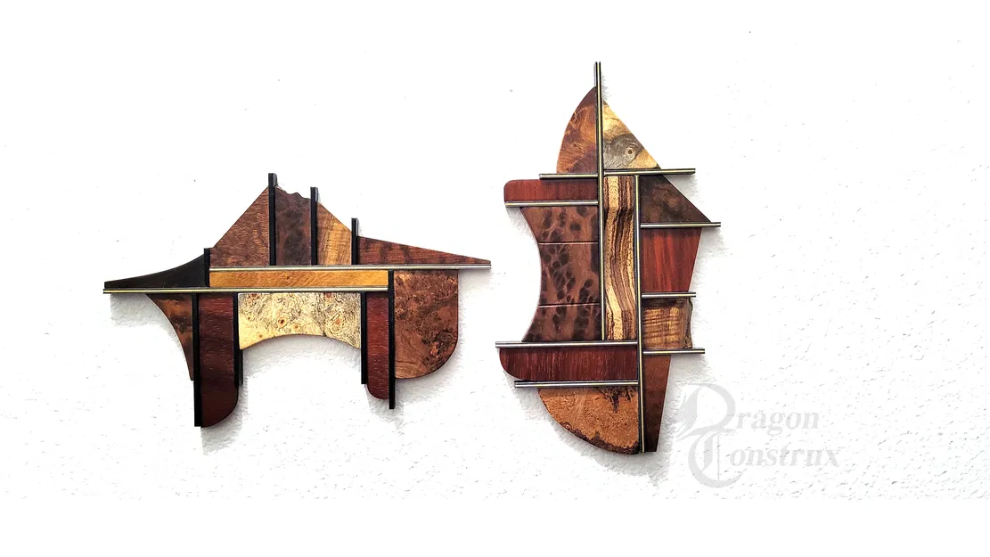 Bộ chia in 3D cho Nghệ thuật Gỗ Mix Media - Image 2