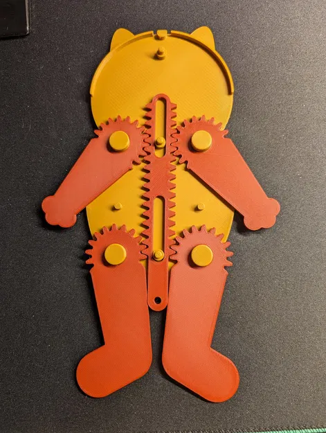 Gấu trúc đỏ - Jumping Jack - In đa màu không cần MMU - Image 3