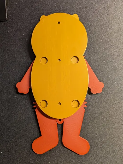 Gấu trúc đỏ - Jumping Jack - In đa màu không cần MMU - Image 4