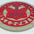 Đế lót ly hình Khiên Viking 49 - Thumbnail 1