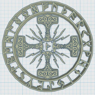Đế lót ly "Viking Shield Coaster 50"
