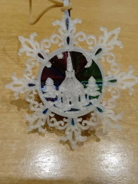 Đồ Trang Trí Giáng Sinh Nhà Thờ Bằng PLA - Image 1