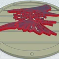 Đế lót ly Viking Shield 47 - Thumbnail 1