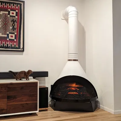 Ống Thoát Khí Lò Sưởi Kiểu Hiện Đại Giữa Thế Kỷ