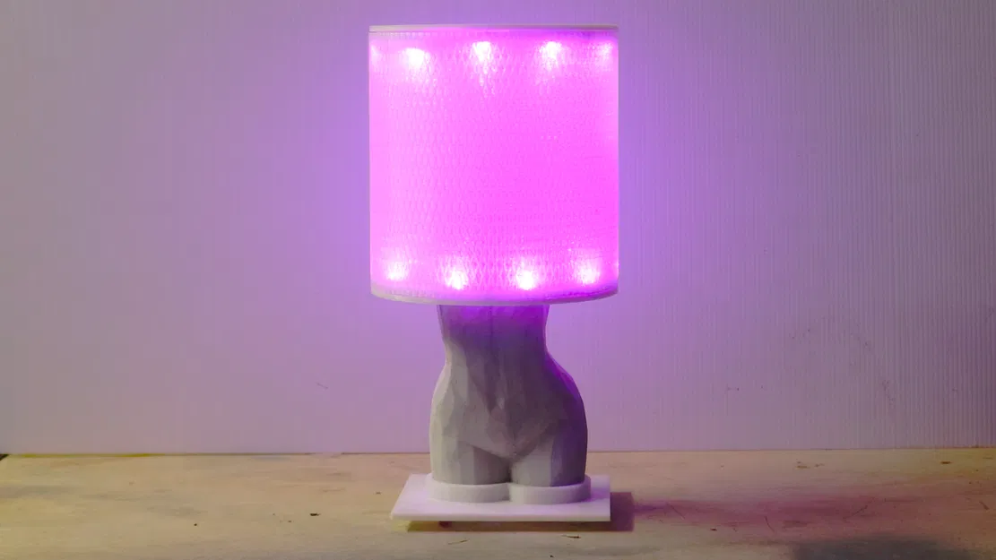 Đèn hiện đại với chụp đèn PLA trong suốt - Image 6