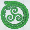Đế lót ly Viking Shield 39 - Thumbnail 2