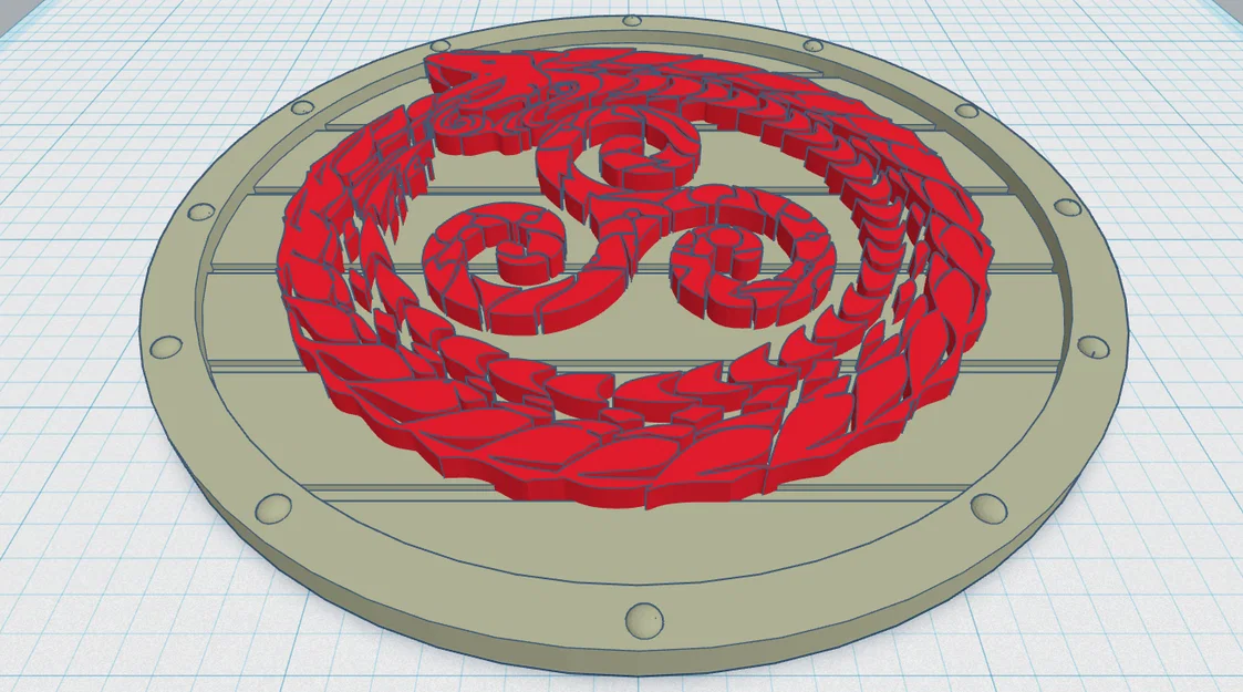 Đế lót ly Viking Shield 39 - Image 3
