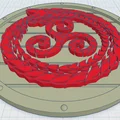 Đế lót ly Viking Shield 39 - Thumbnail 3
