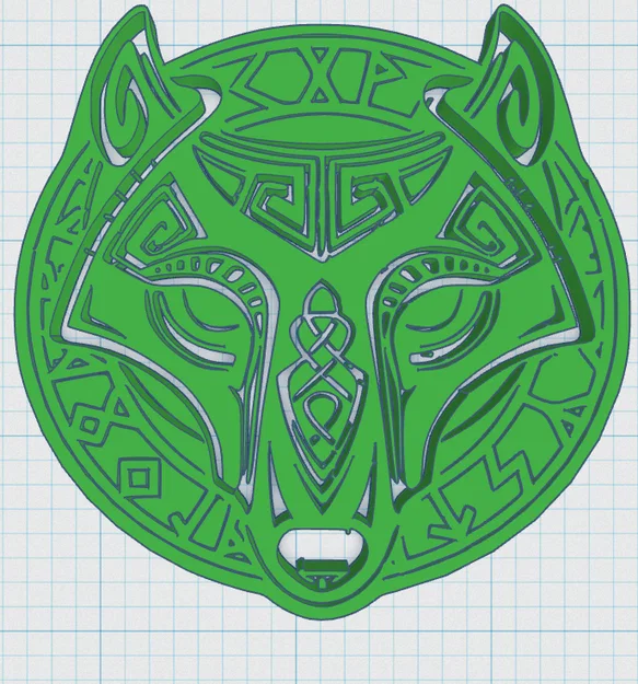 Mặt Đế Ly Viking - Viking Shield Coaster 42 - Image 2