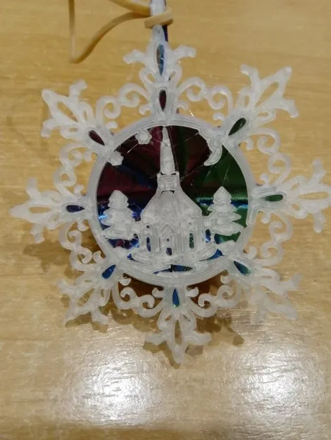 Đồ Trang Trí Giáng Sinh Nhà Thờ Bằng PLA - Image 6