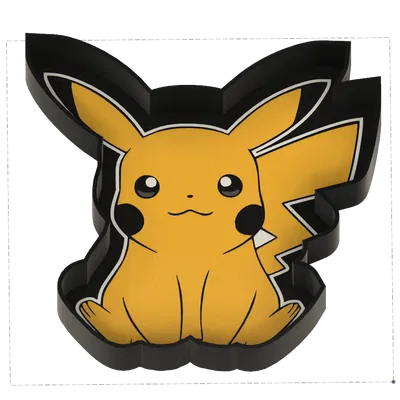 Đèn LED Pikachu - Trang trí độc đáo