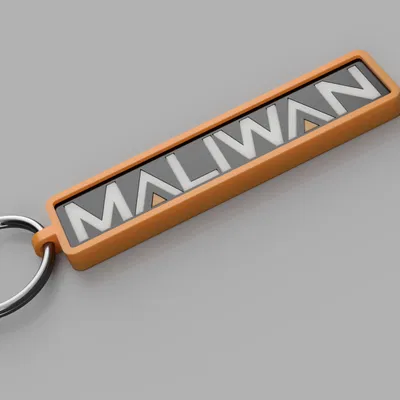 Móc Khóa Maliwan 2 Mặt