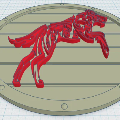 Viking Shield Coaster 35