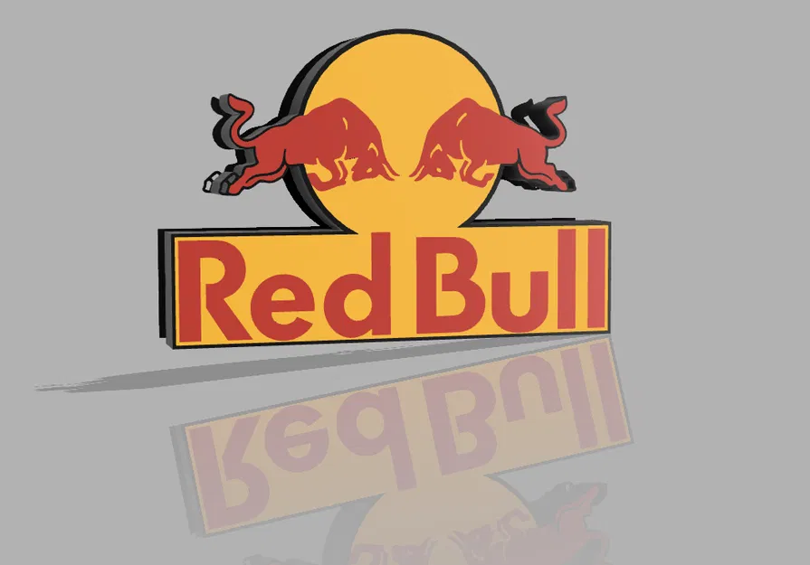Đèn LED hình Red Bull - Image 1