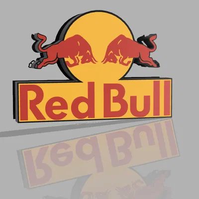 Đèn LED hình Red Bull